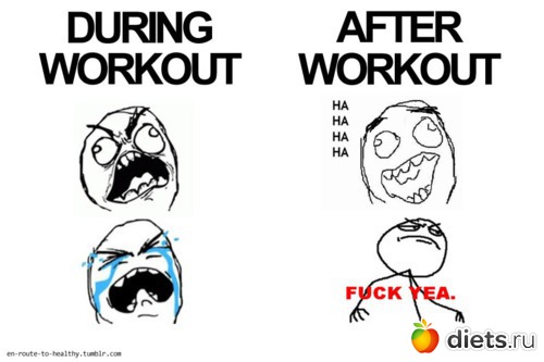 During workout / After workout